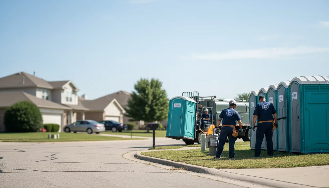 Porta Potty Rental in Hanston, KS near me